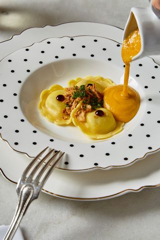 Crema Calabaza & Raviolis