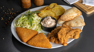 COMBO 1 (CHEESE SNITEL)