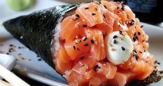 Temaki Salmão