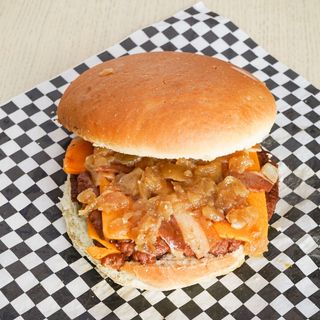 Combo Smash Simple Vegana + Patatas + Bebida