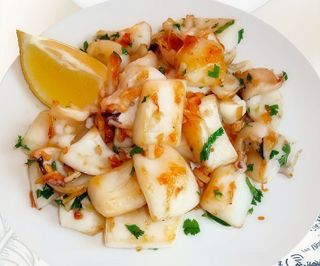 Tapa De Sepia A La Plancha