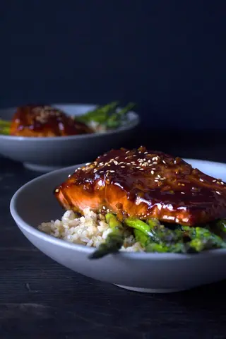 Teryaki Salmon
