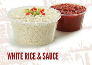 White Rice & Sauce
