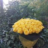 ყვითელი ვარდები 20ტოტი