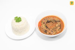 Sauce Gouagouasou + Riz