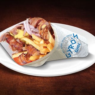 Pita greceasca cu porc mare