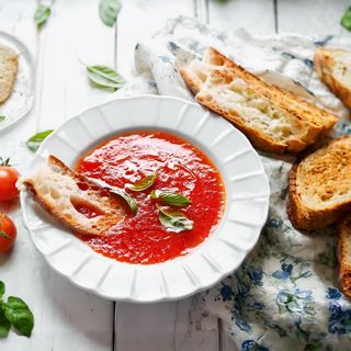 Crema di Pomodoro e Basilica