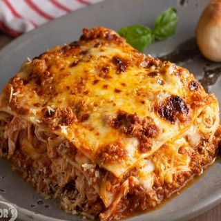 Lasaña Boloñesa