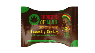 Ciasteczka konopne polane w Czekoladzie Cookies of Mind