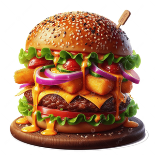 Explosive Beef Burger