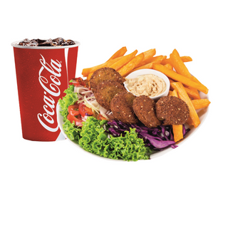 Menu Prato Falafel