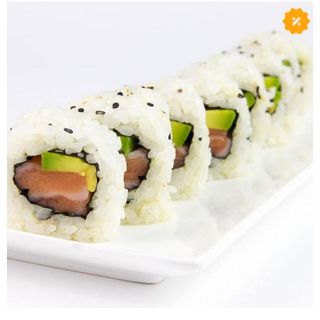 Uramaki sake avocado