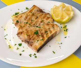 Pesce spada alla piastra