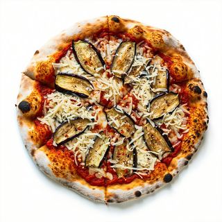 Pizza rossa parmigiana