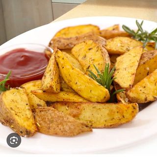 Patatas gajos de lux