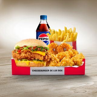 SAVER BOX ჩიზბურგერ დელუქსი