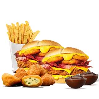 Sir Bacon Double Menu