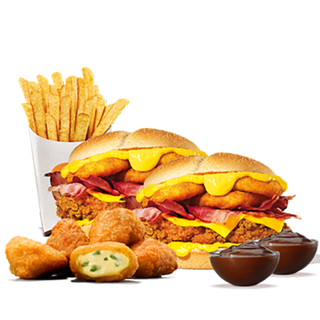 Sir Bacon Double Menu