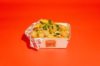 Crok'nt fries cu crispy cheese