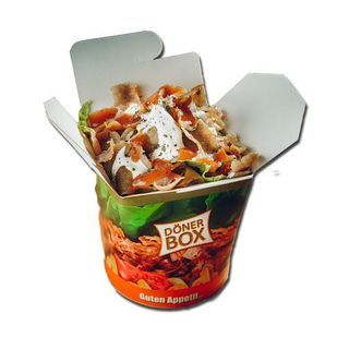 Doner kebab box