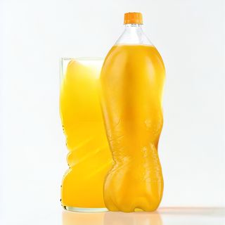 Fanta Naranja botella 1L.