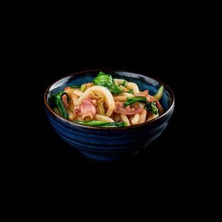 165 - UDON ALLA PANCETTA E PAK-CHOI