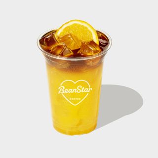 Citrus jasmine iced coffee