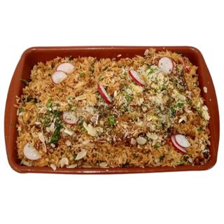 Arroz Teriyaki Con Verduras Y Almendras Tostadas (500 G. Aprox.)