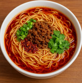 重庆小面 Fideos de Chongqing