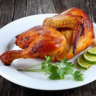 1 Pollo Asado Con Patatas