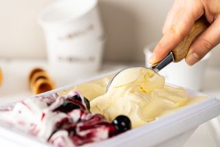 Înghețată in cutie termică 500g