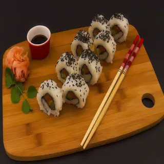 102. Spicy tuna crunch (8 Pzs.)