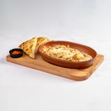 Pileće krpice u krem sosu sa kajmakom