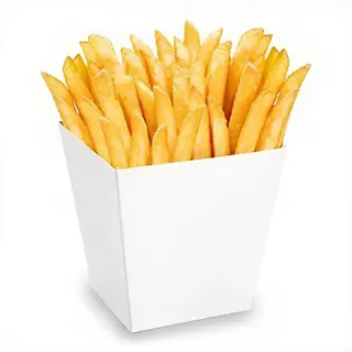 Patatas fritas con salsa