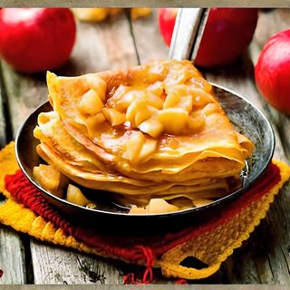 Crêpes à la pomme - 1 pièce