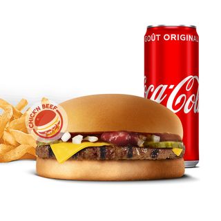 Menu Beef Cheese Burger