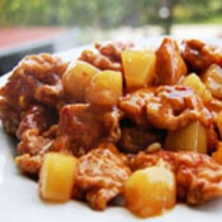Pollo con Piña 