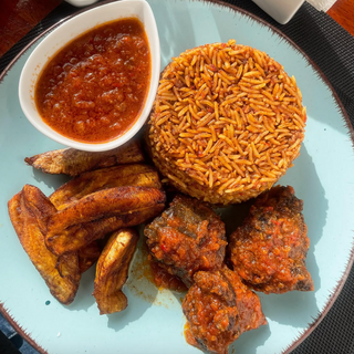 Jollof Lunch Box Combo