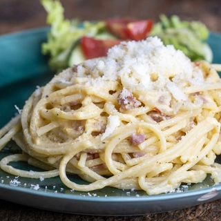 Spaghetti Carbonara (biały sos)