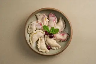 VARENIKI DE CEREZAS/вареники с вишней