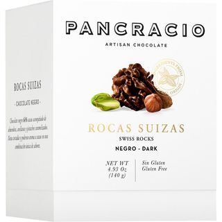 Rocas Suizas Chocolate Negro Pancracio 140Gr