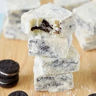 Palha Italiana de Leite de Nido e Oreo