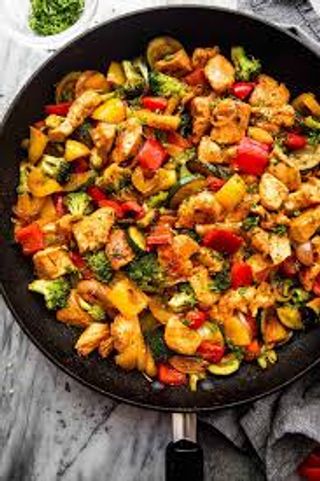 Chicken With Vegetable