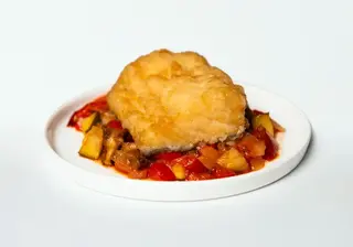 Bacalao Con Tempura
