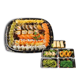 Maxi box - box n. 5 piatti e 62 pezzi 