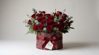 Caja 30 Rosas Rojas Premium
