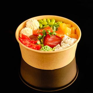 Боул з тунцем та лососем 