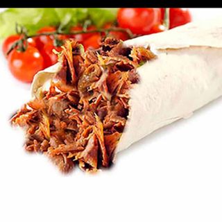 Rollo solo carne y salsa