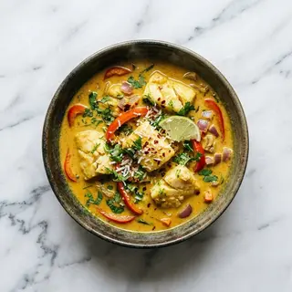 Coconut tafi fish
