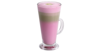 Lawendowa Matcha na ciepło